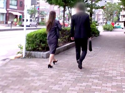 企画ナンパされた女部下が男上司とエロ性交！濃厚な痴女りベロチュウ！無許可中出し！浮気不倫NTR！_の画像