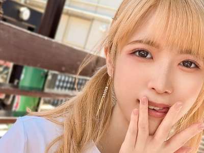 素人企画でAカップちっぱい金髪ギャルがえちえちSEX！レロレロ♥ベロチュー！黒パンツずらしハメックス！_の画像