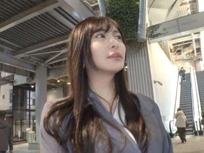 企画ナンパされた巨乳エロカワお姉さんがえちえちSEX！強調デカパイ正常位！背面座位で連続イキックス！_の画像
